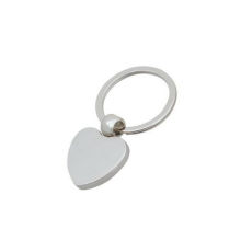 Anel chave da forma do coração, chaveiro em branco feito sob encomenda (GZHY-KA-012)